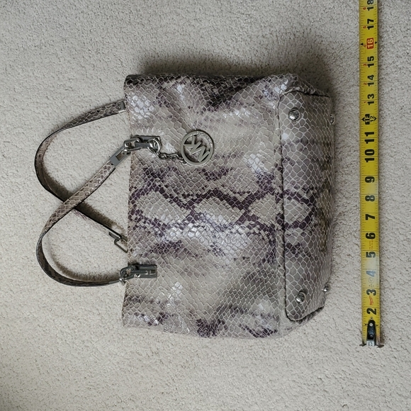 Michael Kors Snakeskin Tote - Picture 4 of 5
